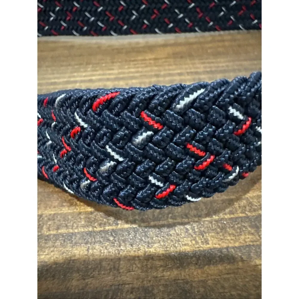 Greg Norman Multi-Braided Canvas Belt Size 42 (Navy)